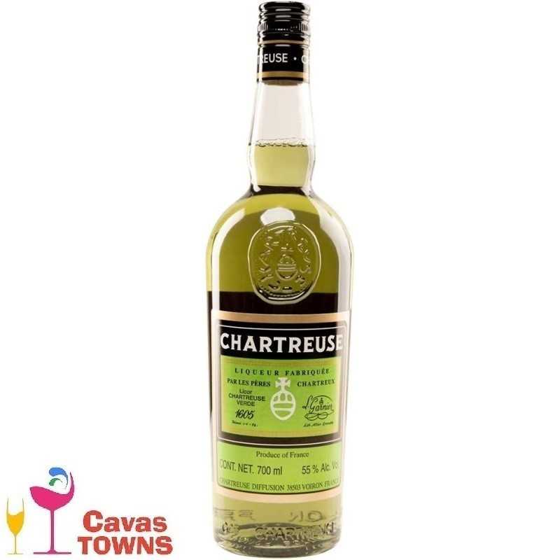 Licor Chartreuse Verde 700 ml - Cavas Towns Licor Chartreuse Verde 700 ml - Cavas Towns