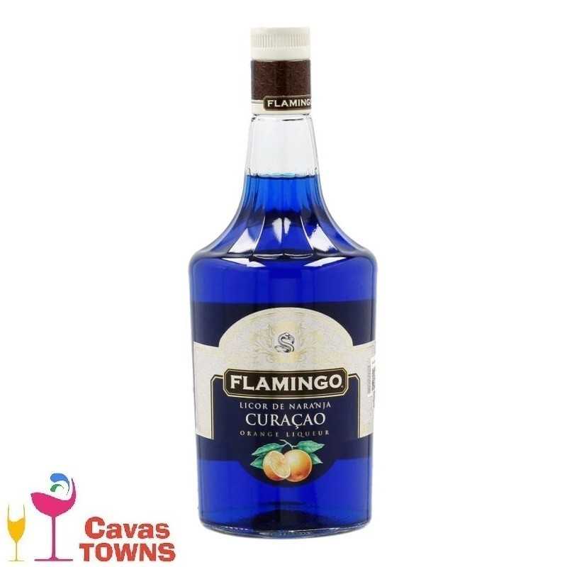 Licor De Curacao Flamingo 1000 Ml. - Cavas Towns Licor De Curacao Flamingo 1000 Ml. - Cavas Towns