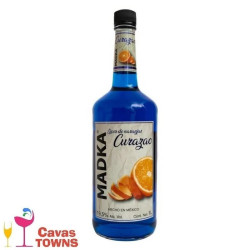 Licor Madka Curacao De Naranjas 1000 ml - Cavas Towns Licor Madka Curacao De Naranjas 1000 ml - Cavas Towns