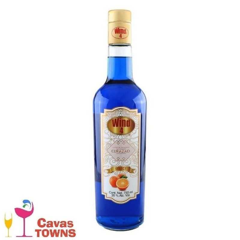 Licor Wind 4 de Curacao 750 ml - Cavas Towns Licor Wind 4 de Curacao 750 ml - Cavas Towns