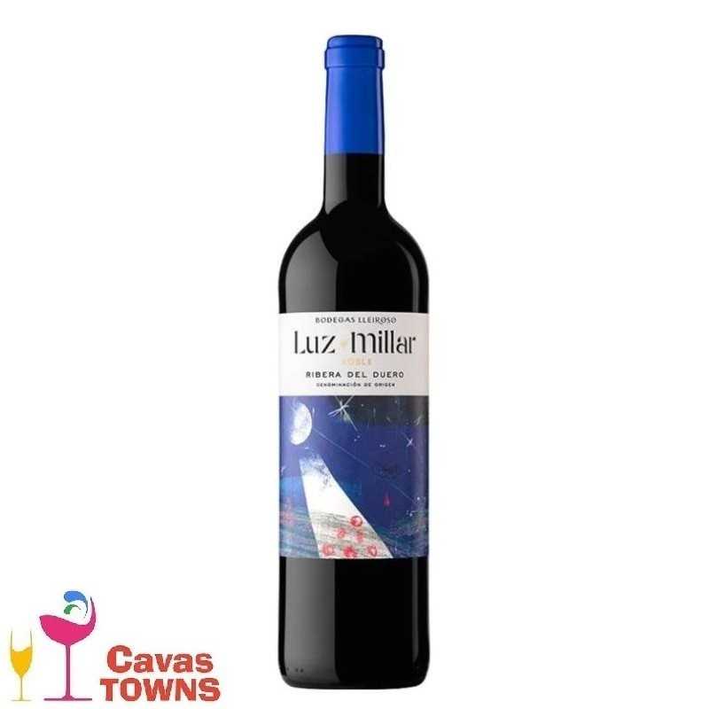 Vino Tinto Lleiroso Luz Millar Tempranillo 750 ml - Cavas Towns Vino Tinto Lleiroso Luz Millar Tempranillo 750 ml - Cavas Towns