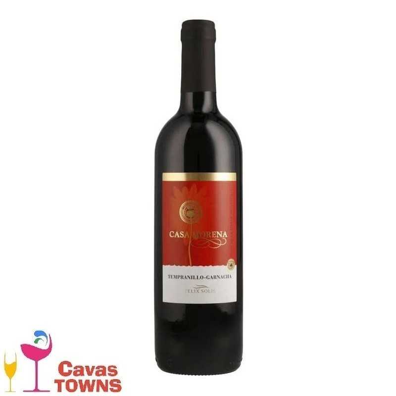 Vino Tinto Casa Morena Tempranillo 750ml - Cavas Towns Vino Tinto Casa Morena Tempranillo 750ml - Cavas Towns