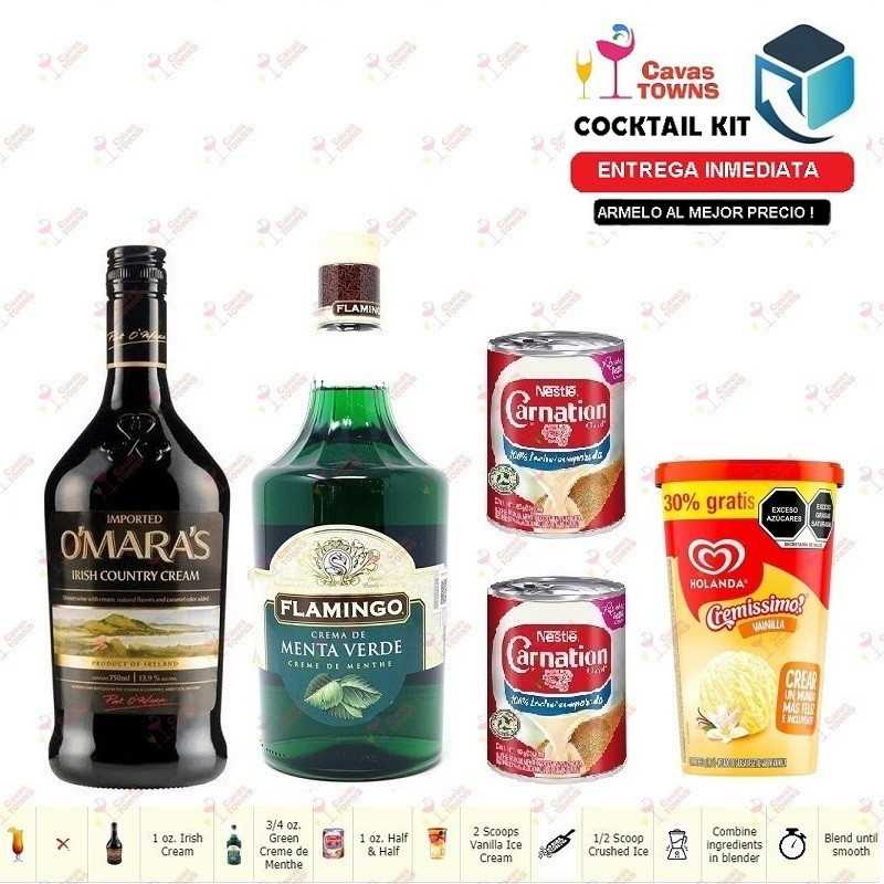 Cocktail Kit Frozen Irish Mint Receta Recipe - Cavas Towns Cocktail Kit Frozen Irish Mint Receta Recipe - Cavas Towns