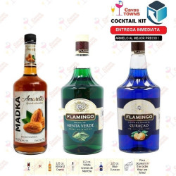 Licor De Curacao Flamingo 1000 Ml. - Cavas Towns Licor De Curacao Flamingo 1000 Ml. - Cavas Towns