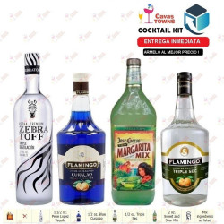 Licor De Curacao Flamingo 1000 Ml. - Cavas Towns Licor De Curacao Flamingo 1000 Ml. - Cavas Towns